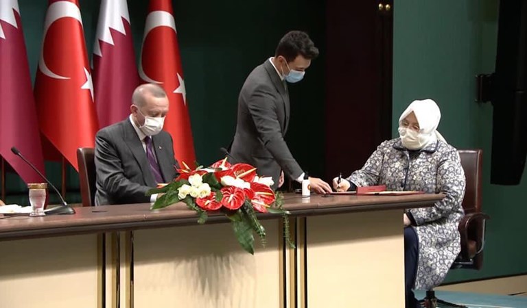 Bakan Selçuk, “Türkiye Cumhuriyeti Hükümeti ile Katar Devleti Hükümeti Arasında Aile, Kadın ve Sosyal Hizmetler Alanlarında İşbirliğine İlişkin Mutabakat Zaptı”nı İmzaladı
