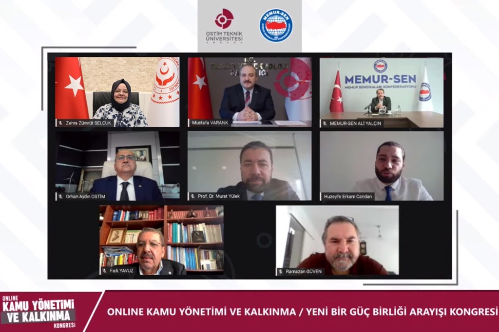 Bakan Selçuk, Kamu Yönetimi ve Kalkınma/Yeni Bir Güç Birliği Arayışı Kongresine Katıldı