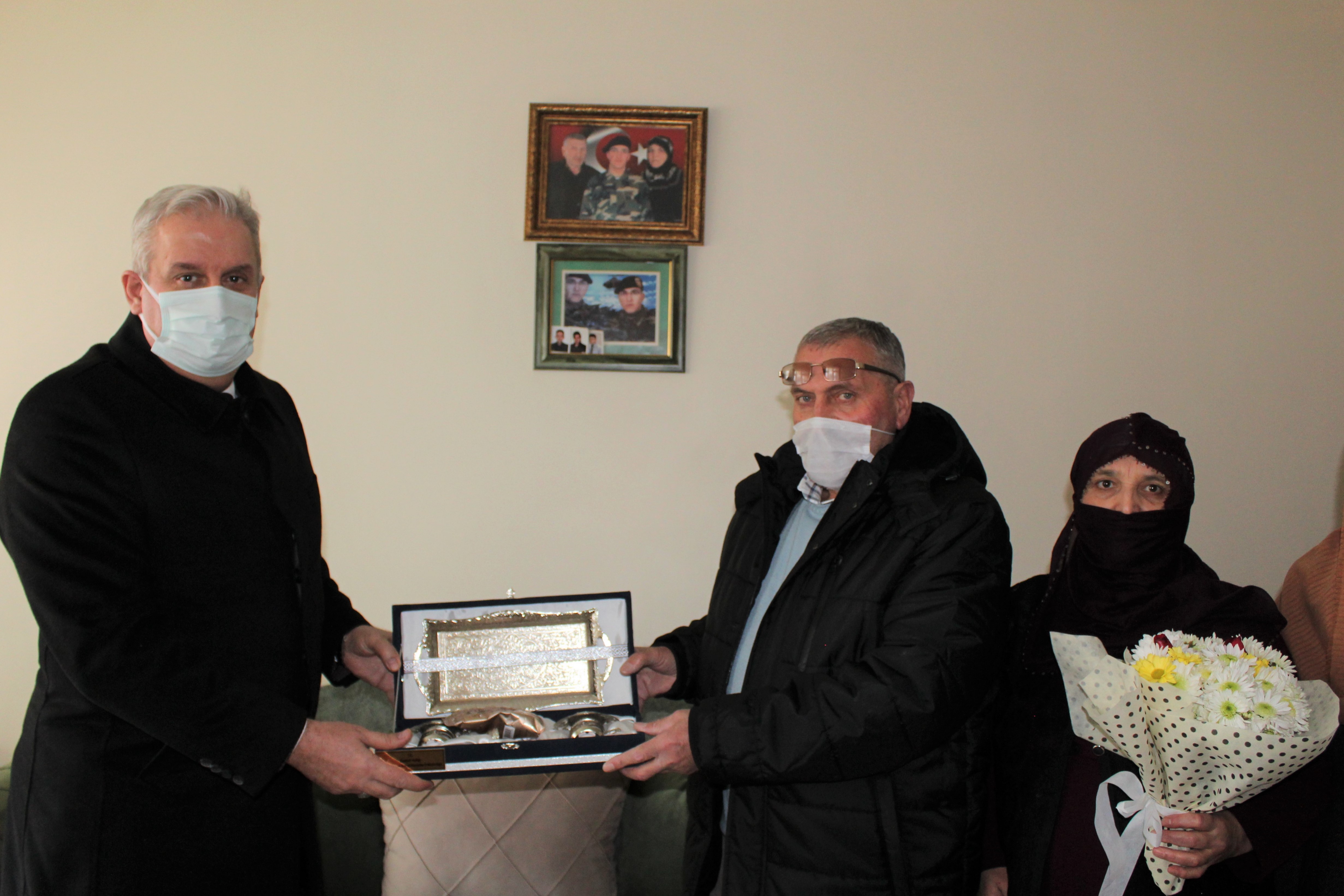 İl Müdürü Kemal GÜMRÜKÇÜ, Şehit Ailelerimizi Ziyaret Etti