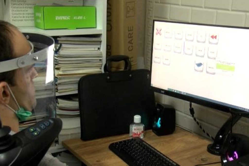 Serebral Palsi Hastaları İçin Göz Kontaklı Bilgisayar Kursu Sertifika Töreni Online Olarak Düzenlendi