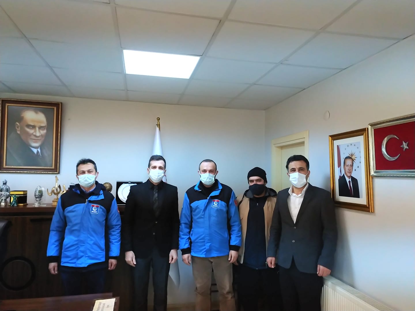 Beşir Derneği’nden İl Müdürü Arif LAÇİN'e Ziyaret Gerçekleştirildi