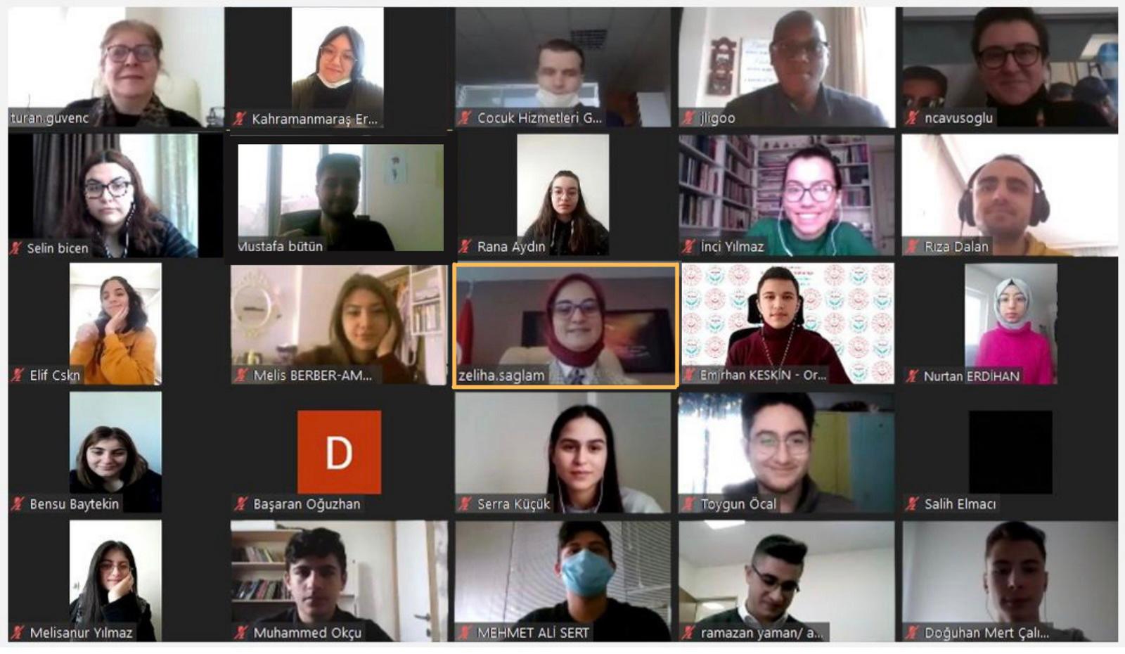 Çocuk Hakları Danışma Kurulu Çevrimiçi Toplandı