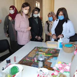 Sayın Valimizin Eşi Hatice Sarıibrahim Hanımefendi (ADEM) Aile Destek Merkezimizi Ziyaret Etti - fotoğraf 2