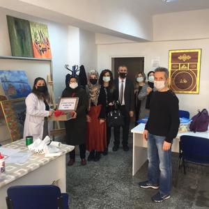 8 MART DÜNYA KADINLAR GÜNÜNÜNDE ŞEHİR HASTANEMİZİ ZİYARET ETTİK KUTLAMA MESAJI - fotoğraf 2