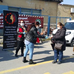8 Martta Dayanışma Ziyareti ve Stant Çalışması - fotoğraf 2
