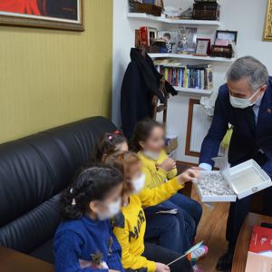 Çocuklarımız Miraç Kandili Nedeniyle İl Müdürümüz Mahmut ÖZDEMİR’i Ziyaret Etti - fotoğraf 2