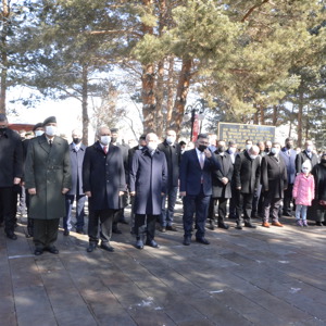 ERZURUM’DA 18 MART ÇANAKKALE ZAFERİNİN 106. YIL DÖNÜMÜ ETKİNLİKLERİ - fotoğraf 1
