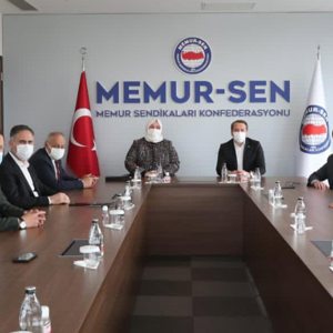 Bakan Selçuk Memur-Sen’i Ziyaret Etti - fotoğraf 1
