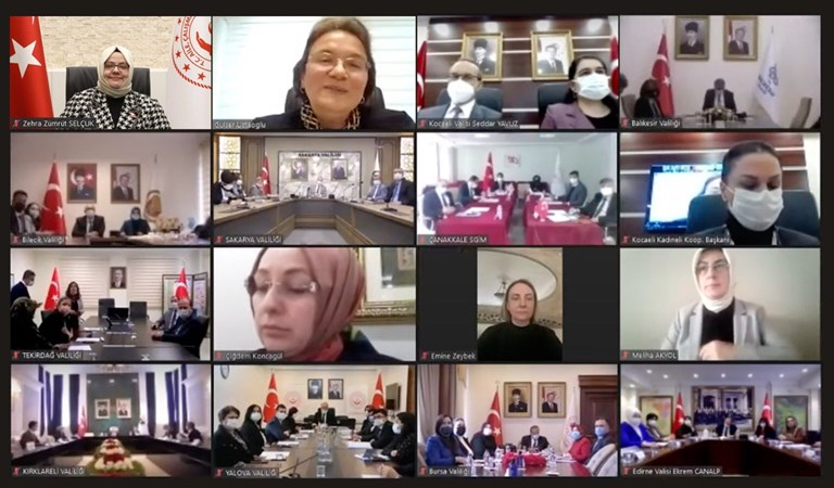 Bakan Selçuk, Marmara Bölgesi Kadın Kooperatifleri Buluşması'na Katıldı
