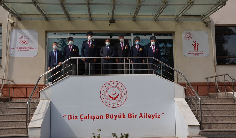 Türkiye Muharip Gaziler Derneği Karabük Şubesi Başkanından, İl Müdürümüze Ziyaret