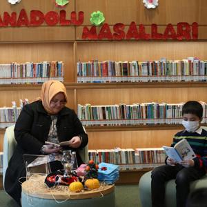 Bakan Selçuk, Devlet Koruması Altındaki Çocuklara Millet Kütüphanesinde Kitap Okudu - fotoğraf 2