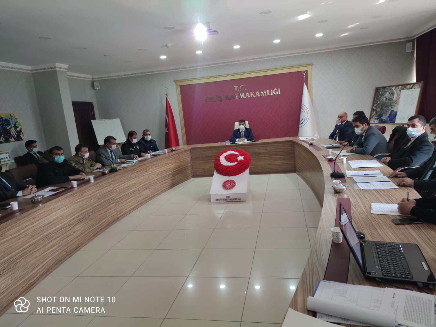 Erciş'te Aile İçi Şiddet ve Kadına Yönelik Şiddetle Mücadele Koordinasyon ve İzleme Değerlendirme Toplantısı Yapıldı