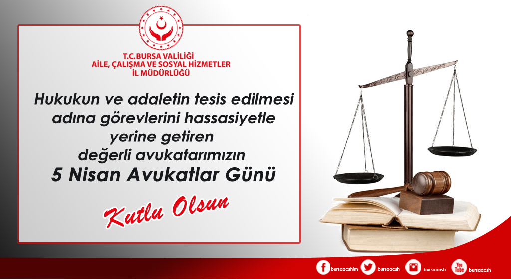 Avukatlar Günü Kutlu Olsun
