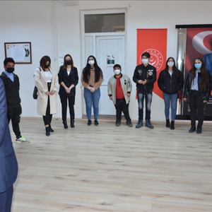 Kurumlarımızdan Ayrılıp, İş Hayatına Atılan Gençlerimiz İl Müdürümüz Bilgin ÖZBAŞ’ı ziyaret etti - fotoğraf 1