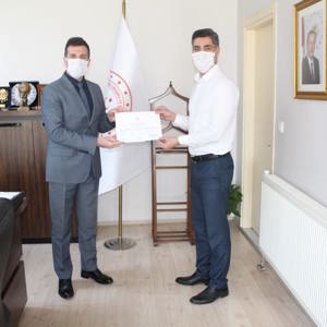 Temel İş Sağlığı ve Güvenliği Eğitiminde Başarılı Olan Personellere Katılım Belgeleri Takdim Edildi. - fotoğraf 1