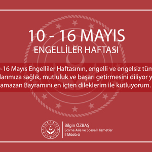 10 – 16 Mayıs Engelliler Haftası - fotoğraf 1