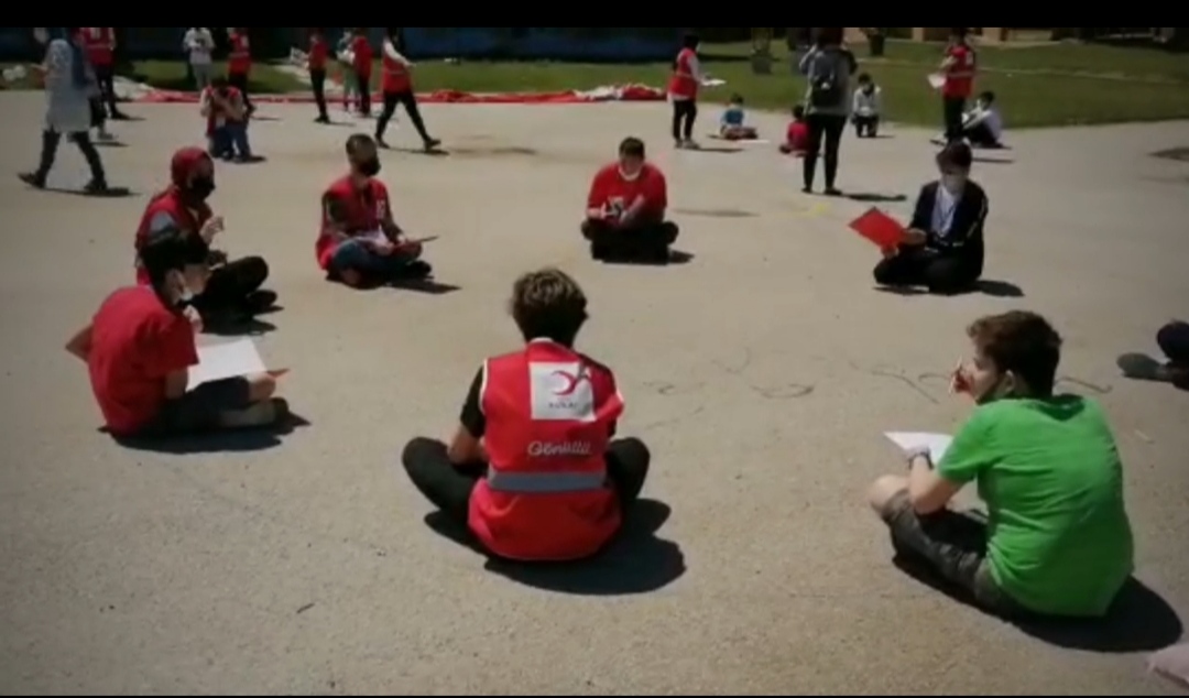 Çocuklarımızın Kızılay Kampında 19 Mayıs Kutlaması