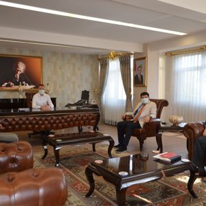 İl Müdürümüz Seyfi BOZÇELİK ve İl Müdür Yardımcımız Osman TOPRAKÇI, Milas Kaymakamı Mustafa Ünver BÖKE'yi ziyaret etti. - fotoğraf 5
