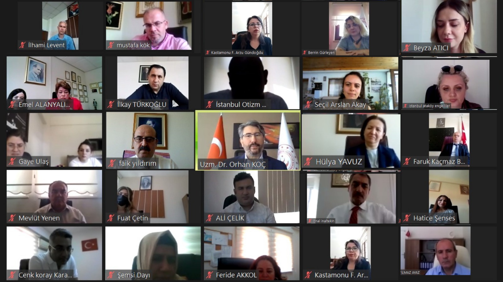 Engelli Hizmetlerinde Öne Çıkan Hizmet Modeli: Gündüz Yaşam Merkezleri Toplantısı Yapıldı