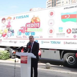 "Oyun Karavanı" Azerbaycanlı çocuklar için yola çıktı - fotoğraf 1