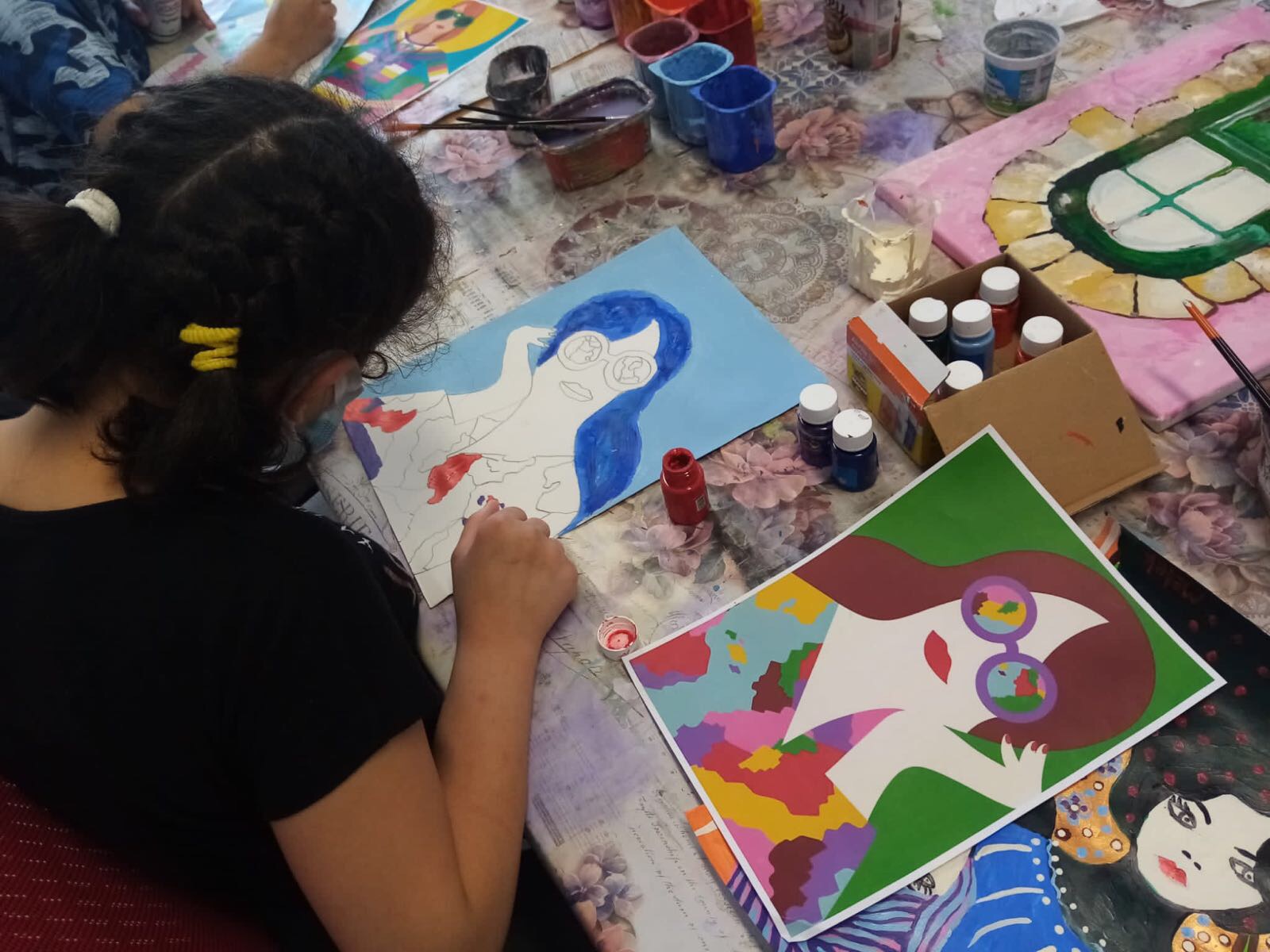 Gençlerimizin Resim Yetenekleri Göz Doldurdu 