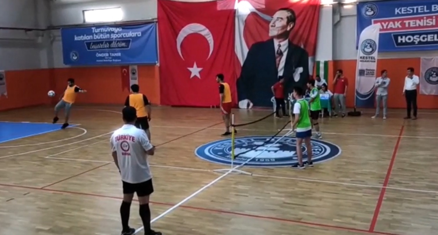 Çocuklarımız Ayak Tenisi Turnuvasına Hazırlanıyor