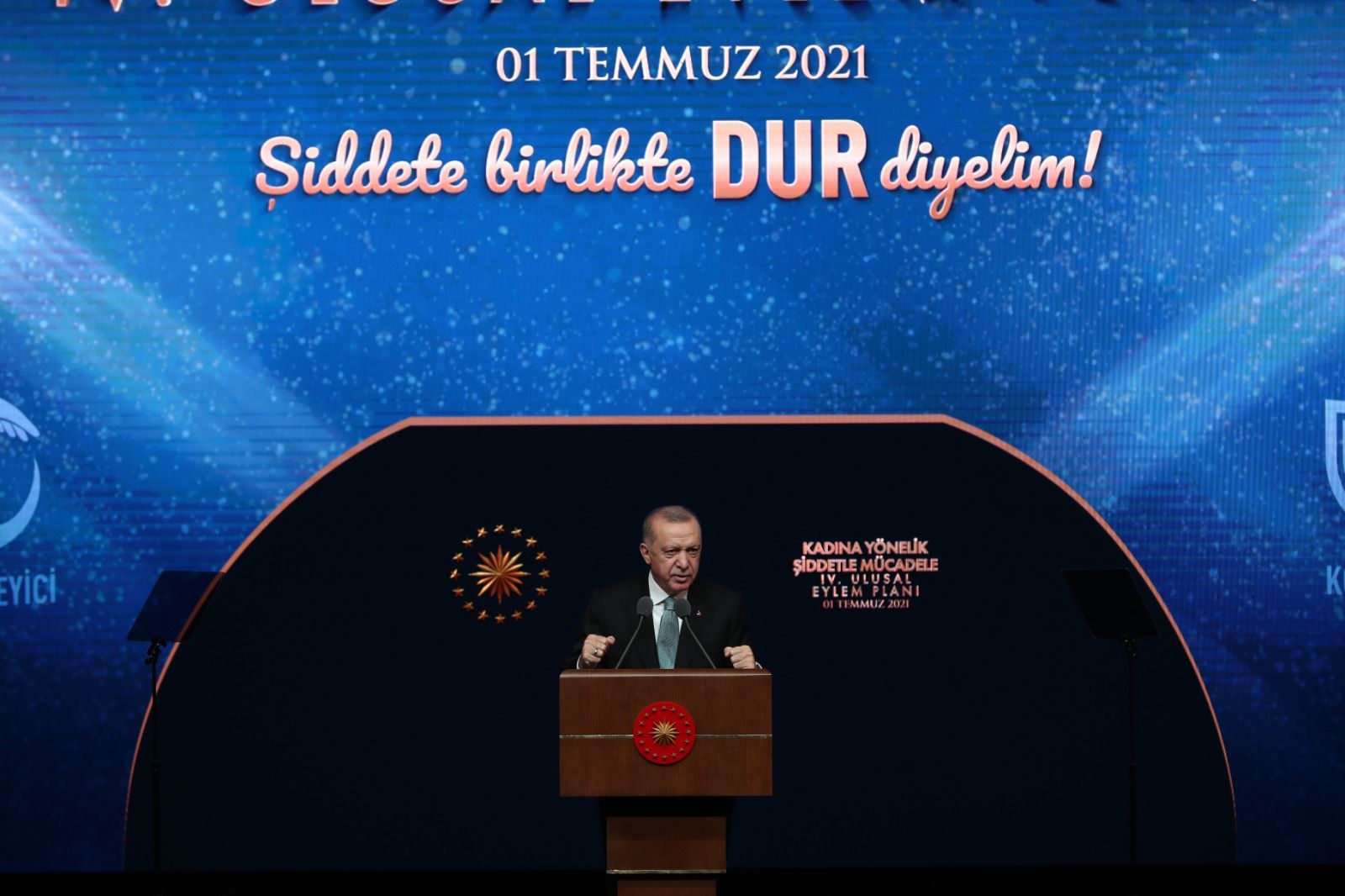 Cumhurbaşkanımız Sayın Erdoğan, Kadına Yönelik Şiddetle Mücadele 4. Ulusal Eylem Planı'nı Açıkladı