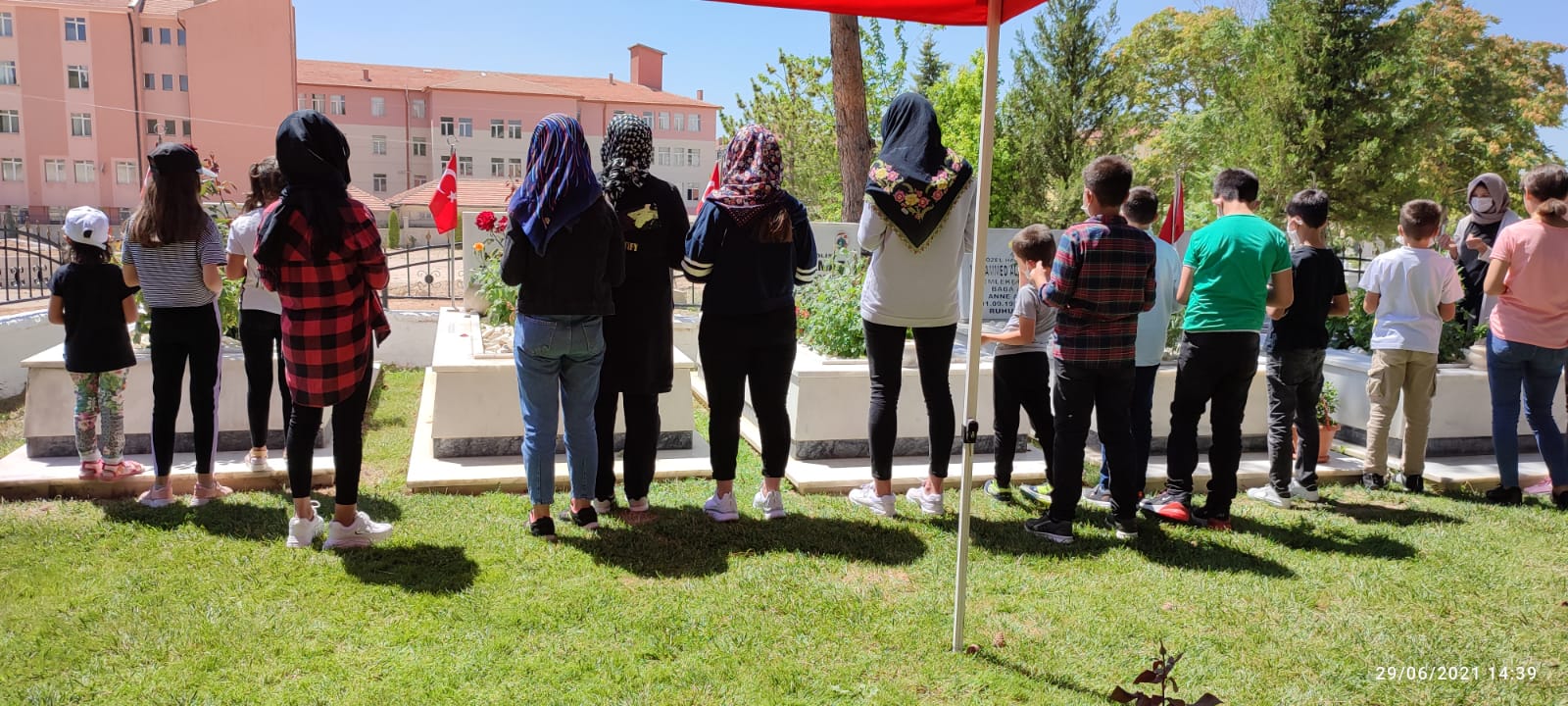 Çocuk Evleri Sitesinde Kalan Çocuklarımızın Şehitlik Ziyareti