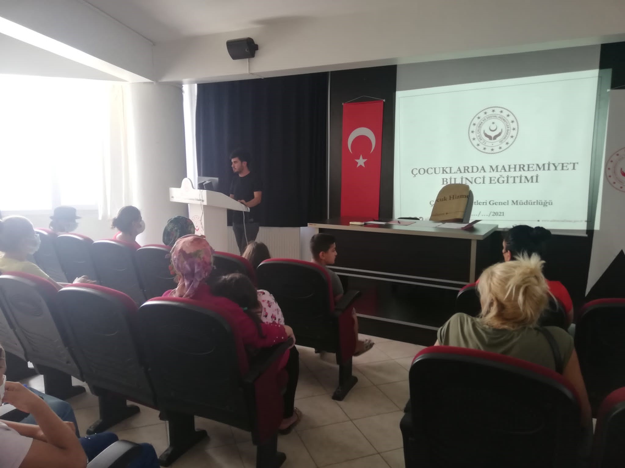 Çocuklarda Mahremiyet Bilinci Eğitimi Konulu Eğitim Verildi.