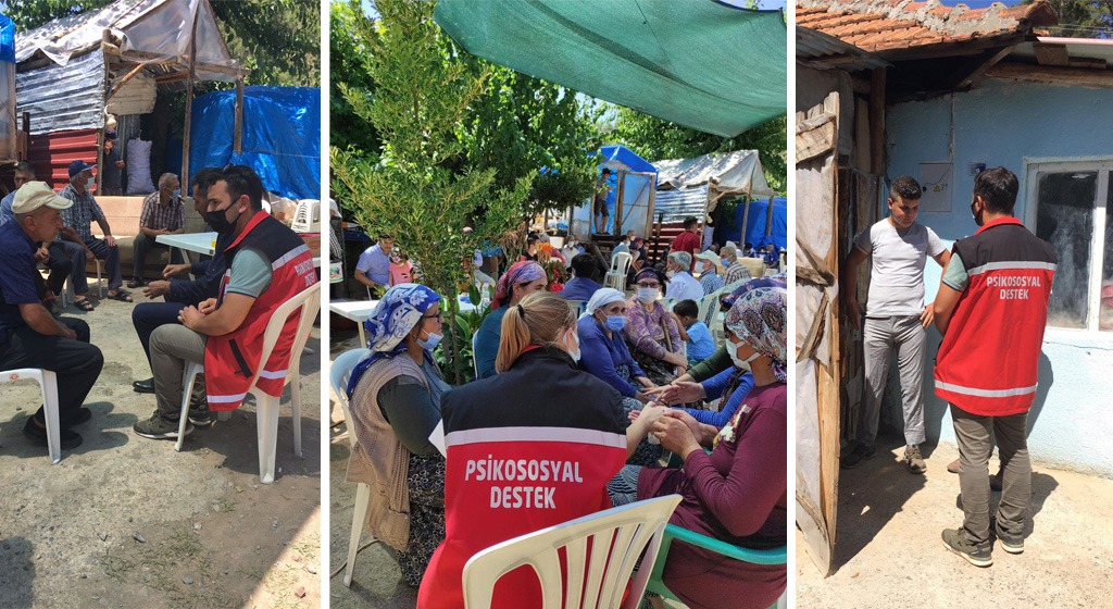 Bakanımız Yanık, Marmaris'te yangın söndürme ekiplerine su taşırken hayatını kaybeden Akdemir'in ailesine başsağlığı diledi