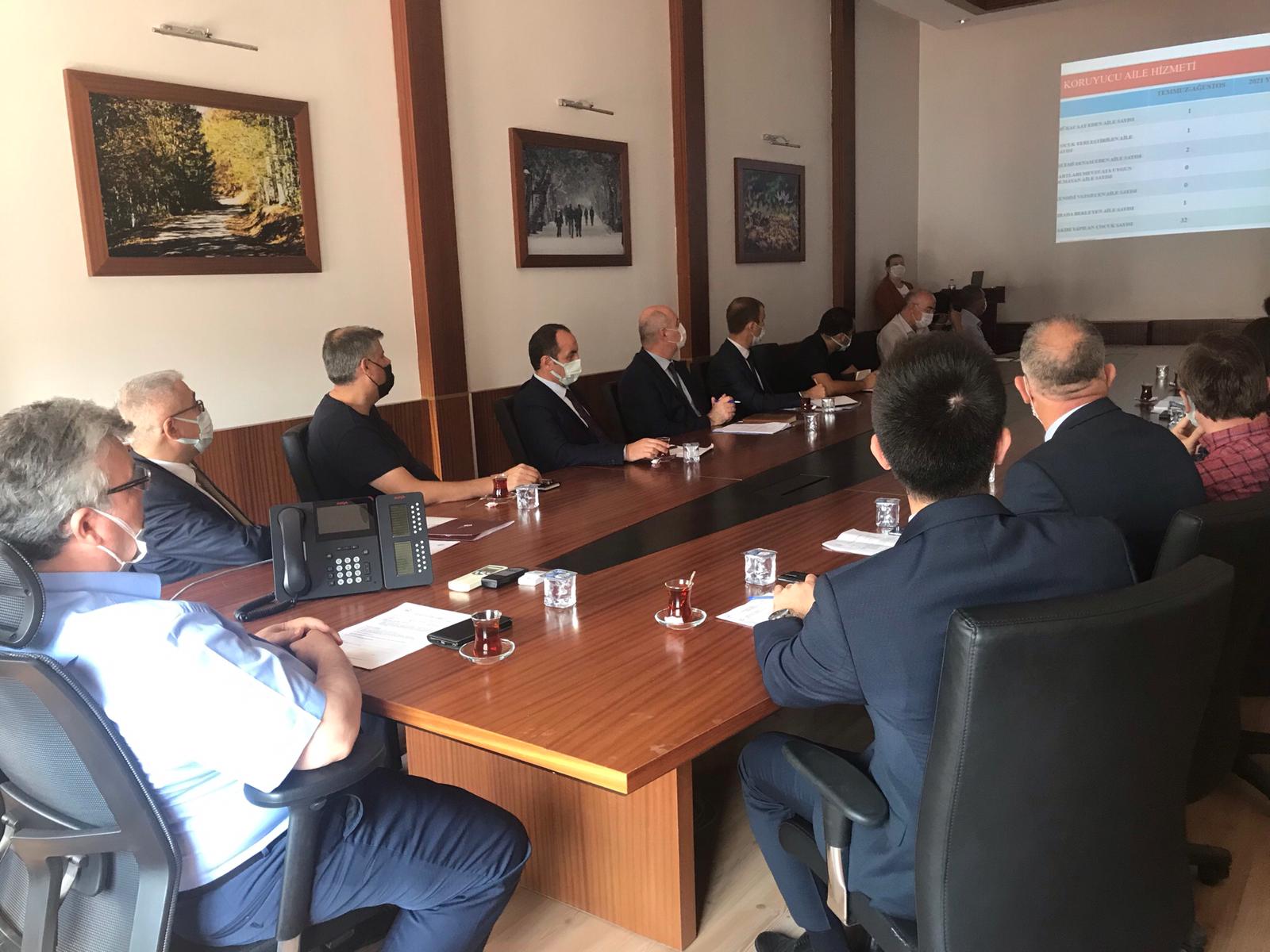 Çocuk Koruma İl Koordinasyon Kurulu Toplantısı Gerçekleştirildi. 