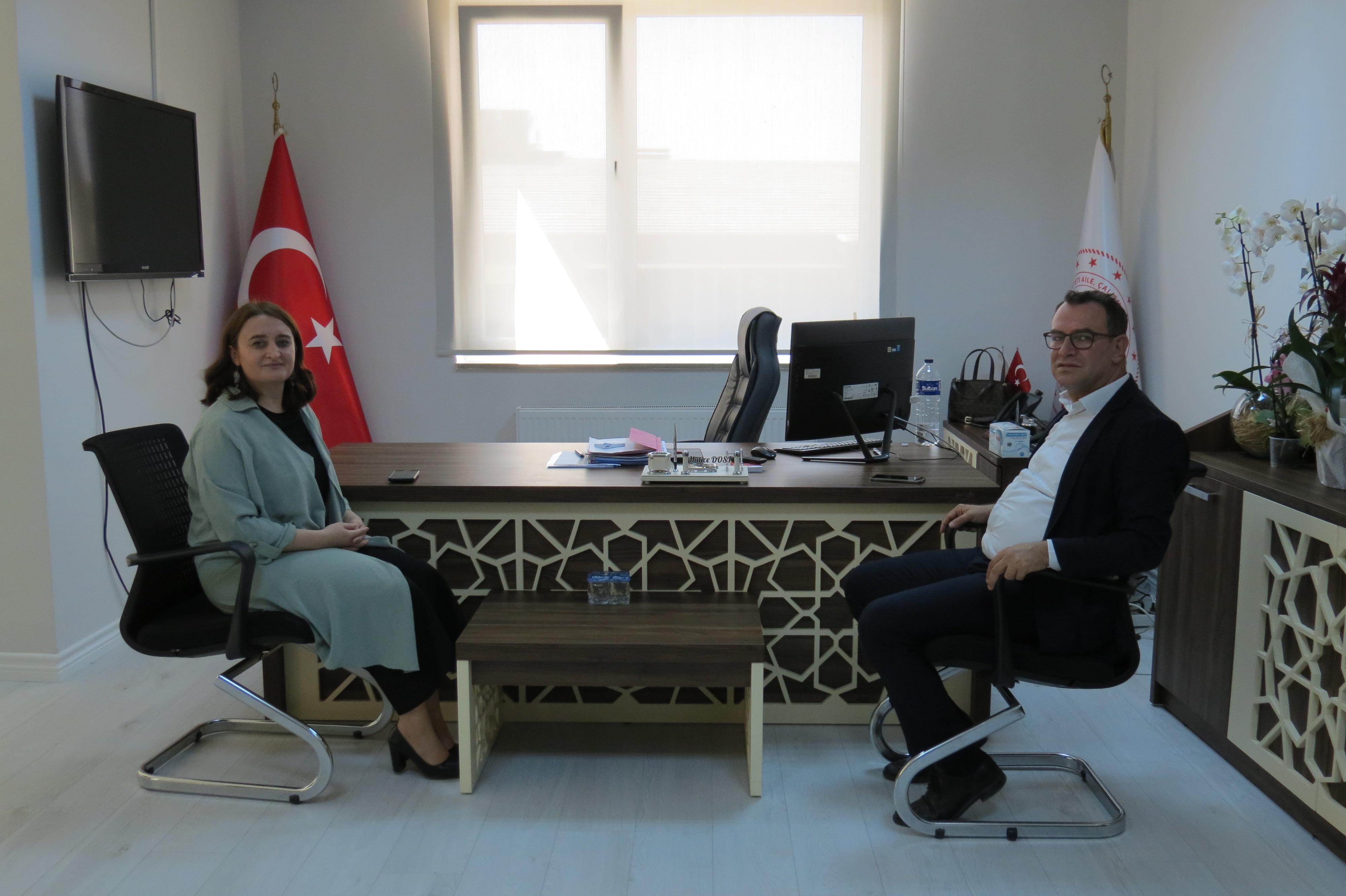 BALIKESİR SOSYAL GÜVENLİK KURUMU İL MÜDÜRÜNDEN ZİYARET