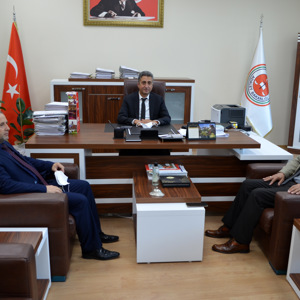 İl Müdürümüz Mahmut ÖZDEMİR İdare Mahkemesi Başkanı Şükrü CESUR’u Ziyaret Etti - fotoğraf 1