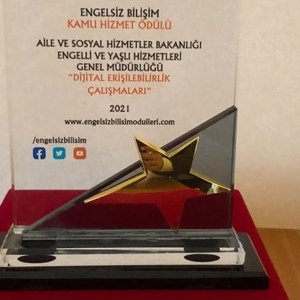 Engelli ve Yaşlı Hizmetleri Genel Müdürlüğü “Engelsiz Bilişim Kamu Hizmet Ödülü” Kategorisinde "Dijital Erişilebilirlik Çalışmaları" ile Ödüle Layık Görüldü - fotoğraf 1