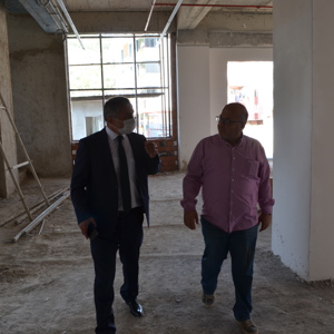 İl Müdürümüz Mahmut ÖZDEMİR Yeni Hizmet Binası İnşaatında İncelemelerde Bulundu - fotoğraf 1