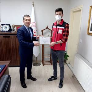 Afet ve Acil Durum Yönetimi Başkanlığı Tarafından Psikososyal Destek Ekibimize Teşekkür Belgeleri İletildi. - fotoğraf 2