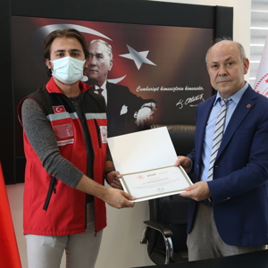 Psikososyal Destek Ekibimize Teşekkür Belgesi Verildi - fotoğraf 7