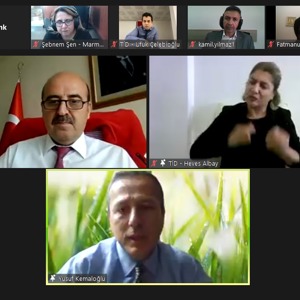 Engelli ve Yaşlı Hizmetleri Genel Müdürlüğü 23 Eylül Dünya İşaret Dili Günü/ İşitme Engelliler Haftasında Çevrim içi Toplantı Düzenledi  - fotoğraf 2