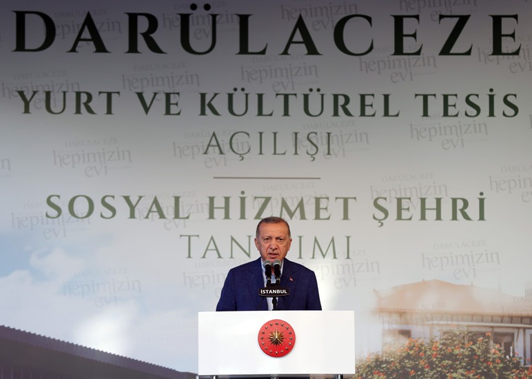 Cumhurbaşkanı Erdoğan ve Bakanımız Yanık Darülaceze Yurt ve Kültürel Tesis Açılışı ve Darülaceze Sosyal Hizmet Şehri Tanıtım Töreni’ne katıldı