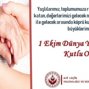 1 Ekim Dünya Yaşlılar Günü Kutlu Olsun - fotoğraf 1