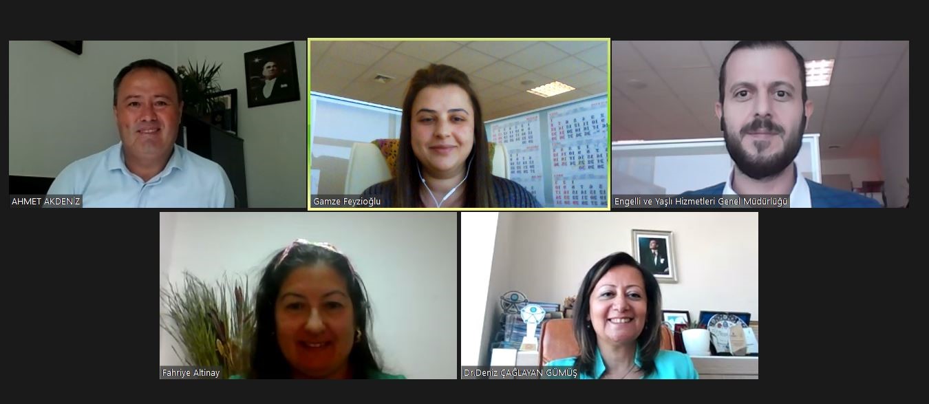 Online Meeting on Accessibility Collaboration between EYHGM and Presidency of Turkish Republic of Northern Cyprus (TRNC) was Held