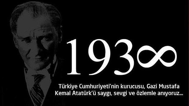 İl Müdürümüzün 10 Kasım Atatürk'ü Anma Mesajı