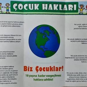 Çocuk Haklarını Çocuklara Yine Çocuklar Anlattı. - fotoğraf 7