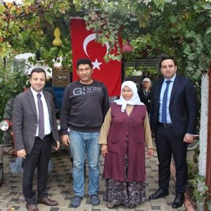 ŞEHİT AİLERİMİZİ ZİYARETLERİMİZ DEVAM EDİYOR  - fotoğraf 1