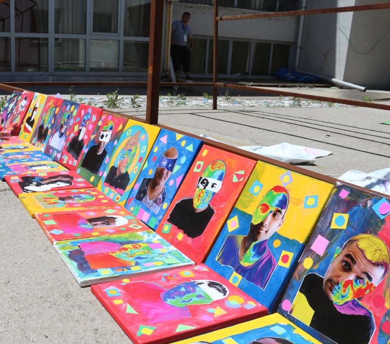 Timothy Lomas İle ‘Ben Buradayım’ Sanat Atölyesi Projesi Start Aldı