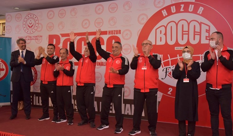 Huzur Bocce Ligi 2021 Finallerinde Şampiyon Osmaniye Özden Huzurevi Oldu