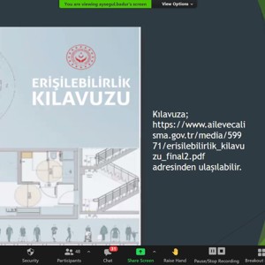 23 Şubat 2021 Tarihinde Başlatılan “Erişilebilirlik Atölyeleri: Kaldırımlar”  Konulu Toplam 32 Adet Atölye Çalışması Tamamlandı. - fotoğraf 1