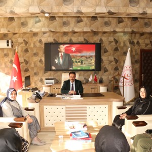 Ak Parti Şanlıurfa İl Kadın Kolları Başkanlığı’ndan Müdürlüğümüze Ziyaret  - fotoğraf 2