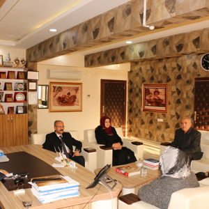 Şanlıurfa Şehit Aileleri ve Gaziler Derneği’ nden Müdürlüğümüze Ziyaret - fotoğraf 2
