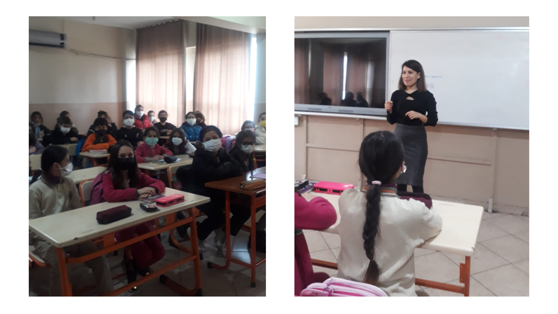 İskenderun İnönü Ortaokulu öğrencilerine “Şiddet Algısı ve İletişim” konulu seminer verildi.